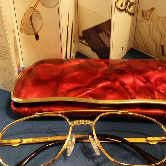Mens BUGATTI V SPECIAL EDITION FRAMES 24K GOLD - Picture 2 of 8